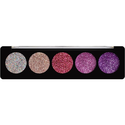 Profusion Cosmetics 5 Shade Gems Glitter Palette - Unleash Your Inner Sparkle