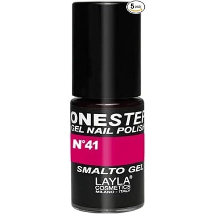 Layla Cosmetics One Step Gel Nail Polish Minnie Pink 0.005L