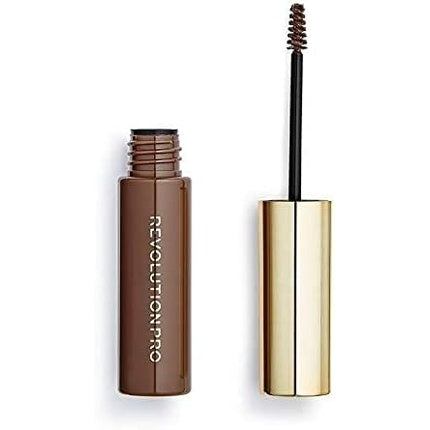 Revolution Pro Volume &amp; Sculpt Brow Gel Warm Brown 6ml