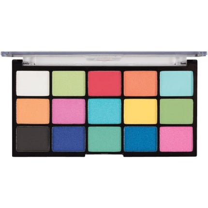 MUA Pro 15 Shade Colour Burst Eyeshadow Palette