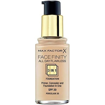 Max Factor Facefinity All Day Flawless 3 in 1 Foundation C30 Porcelain 30ml