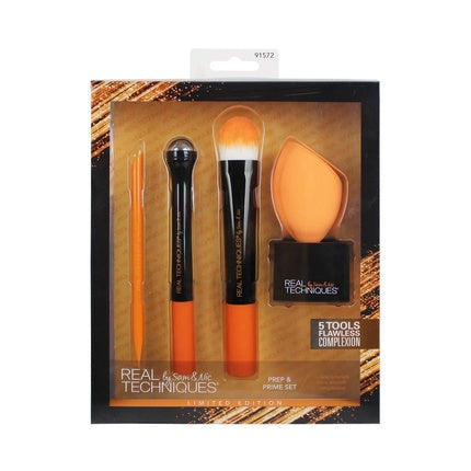 Real Techniques Prep and Prime Makeup Brush Set
