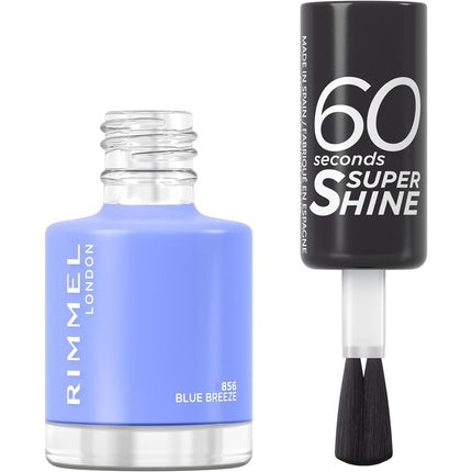 Rimmel 60 Seconds Nail Polish 856 Blue Breeze Nail Colour Collection