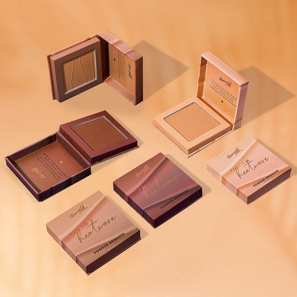 Barry M Cosmetics Heatwave Bronzer Enriched with Shea Butter Shade Light Tropical