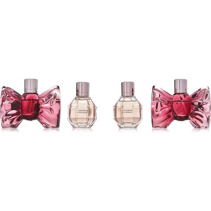 Victor & Rolf The House Miniature Gift Set 2 x 7ml FlowerBomb EDP 2 x 7ml Bonbon EDT