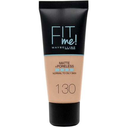 Maybelline New York Fit Me Matte & Poreless Foundation 30ml 130 Buff Beige
