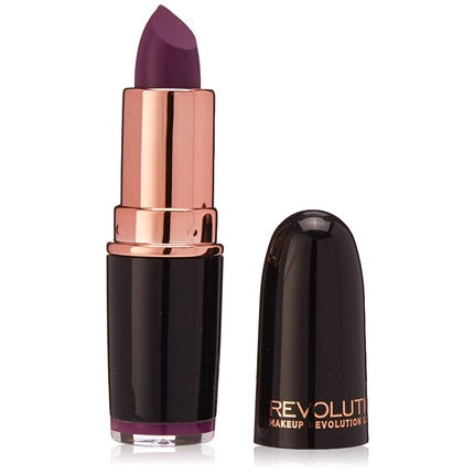 Makeup Revolution Iconic Pro Lipstick Liberty Matte, Purple, 3 g