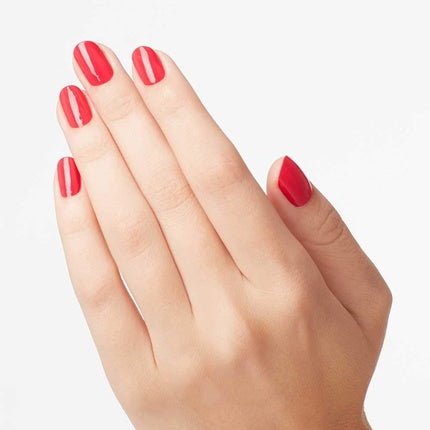 OPI Nail Lacquer She's a Bad Muffuletta Red Nail Polish New Orleans Collection 0.5 fl oz