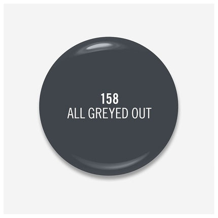 Rimmel London Kind & Free Nail Polish No.158 All Greyed Out 8ml