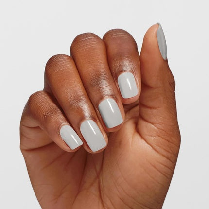 OPI Infinite Shine Long-Wear Soft Crème Finish Opaque Gray Nail Polish 0.5 fl oz
