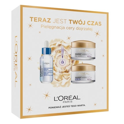 L'Oreal Lorealset Age Expert Day Cream 60 50ml Night Cream 50ml Face Serum 30ml