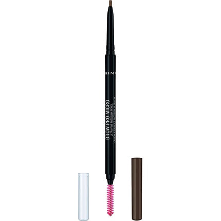Rimmel London Brow Pro Micro Ultra-Fine Precision Pencil & Brush Natural