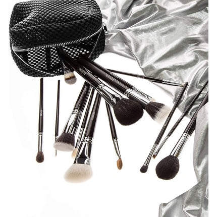 T4B LUSSONI 500 Series Professional Precision Makeup Brush Set for Lips, Eyeliner, Eyebrows, and Lashes (PRO 554 Angle Brush)