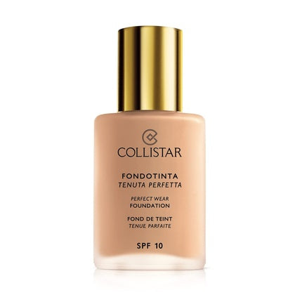 Collistar Perfect Wear Foundation SPF 10 30ml - Shade 04 Biscuit