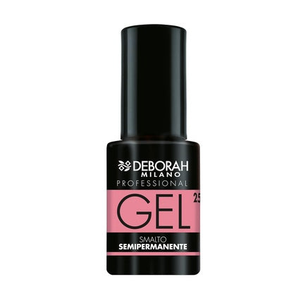 Deborah Milano Professional Nail Polish 25 Peony Plumping Effect Long Lasting Intense and Shiny Nails 4.5ml