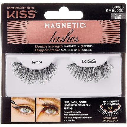 KISS Magnetic Lash Collection False Eyelashes Tempt