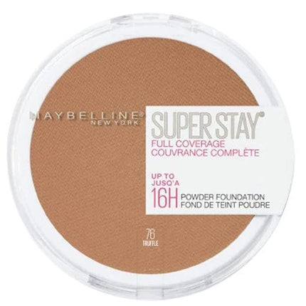 Maybelline SuperStay 16H Full Coverage Powder Foundation 76 Truffle