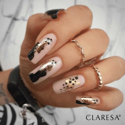 Claresa Soak Off Uv/Led Hybrid Nail Polish 900 Black 5g