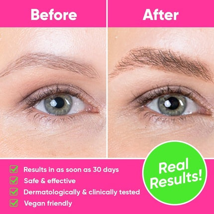 Ame Pure Luxe Brow Growth Serum Microblading Alternative Eyebrow Regrowth 3ml Get Fuller Darker Bolder Brows in 30 Days