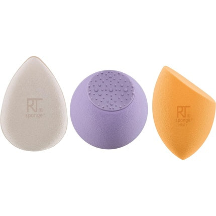Pro-Glow Radiant Complexion: SPONGE Sponge and Real Techniques Natural Finish Kit