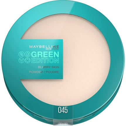 Maybelline New York Mattifying Powder Enriched with Mango Butter 9g 045 Green Edition