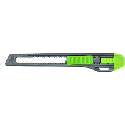 Q-Connect Light Duty 9mm Cutting Knife Black/Green