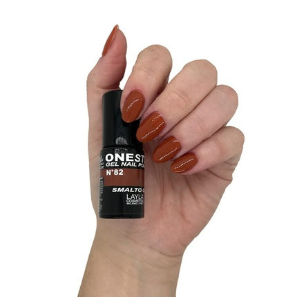 One Step Gel Nail Polish 3-in-1 Easy to Apply Long Lasting High Pigmentation 5ml Layla Cosmetics N.082 82 GOBI DESERT