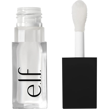 elf Glow Reviver Lip Oil Nourishing Tinted Lip Oil Infused With Jojoba Oil Vegan &amp; Cruelty-Free Crystal Clear 7.6ml