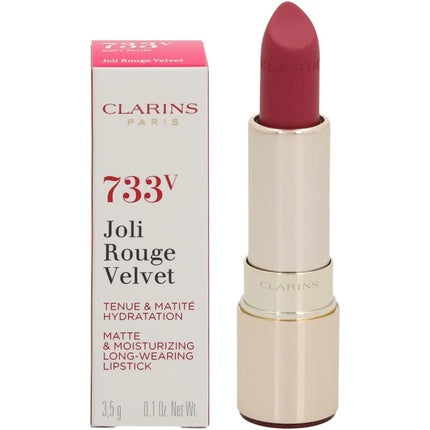 Clarins Joli Rouge Velvet Matt Lipstick 733V