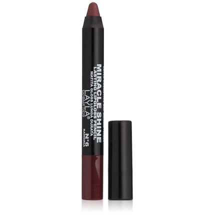 LAYLA Cosmetics Miracle Shine Lipgloss Pencil No. 6