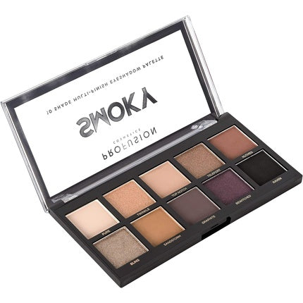 Profusion Cosmetics Smoky Eyeshadow Palette with 10 Shades
