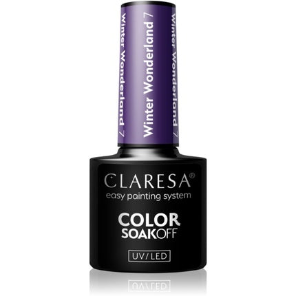 Claresa Soak Off UVLED Winter Wonderland Nail Polish 7.5g