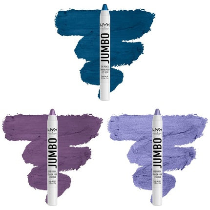 NYX Professional Makeup Jumbo Eye Pencil Blueberry Pop and Eggplant Eyeshadow and Eyeliner Pencil