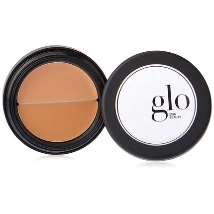 Glo Skin Beauty Under Eye Concealer Makeup with Duo Shades for Custom Blending - Corrects and Conceals Dark Circles and Redness - Buildable Longwearing Coverage Natural 11oz 31g