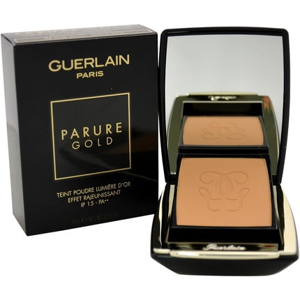 Guerlain Parure Gold Powder Foundation 04 Medium Beige SPF15 10g