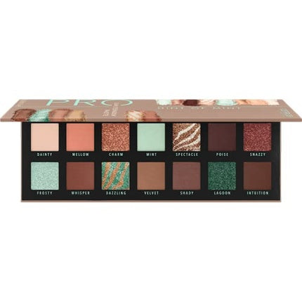 Catrice Pro Hint of Mint Slim Eyeshadow Palette No.010 Aesthetic Vibes