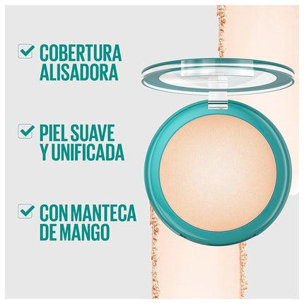 Maybelline New York Mattifying Powder Enriched with Mango Butter 9g 045 Green Edition