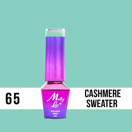 Mollylac Delicate Woman Uv/Led Hybrid Nail Polish 65 Cashmere Sweater 5g