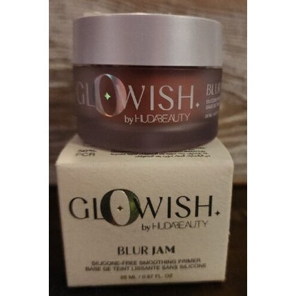 HUDA BEAUTY Glowish Blur Jam Silicone-Free Smoothing Primer 0.87oz Full Size NIB