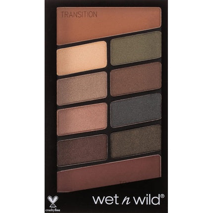 Wet N Wild Color Icon 10 Pan Eyeshadow Palette with 10 Bright Shades