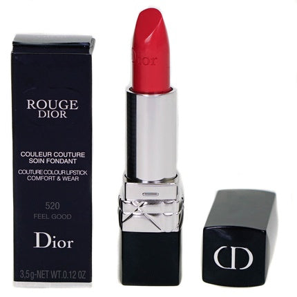 Dior Red Lipstick Couture Color Comfort & Clothing Satin 520 Feel Good
