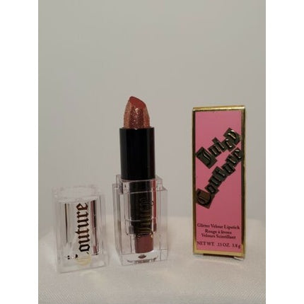 Juicy Couture Glitter Velour Lipstick Ripped & Zippered 04