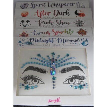 Barry M Face Jewels Adhesive Temporary Face Jewels - Choose Your Design