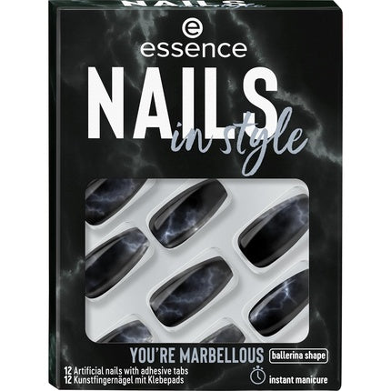 Essence Nails in Style Artificial Fingernails 17 You're Marbellous