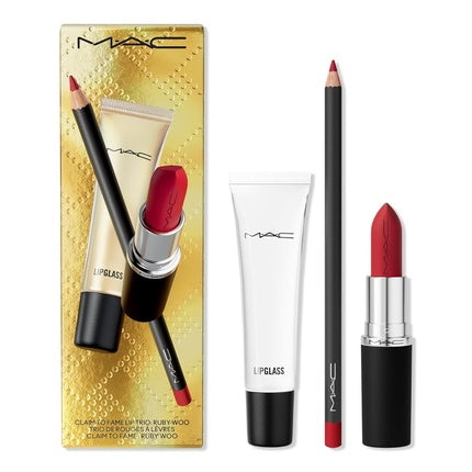 Mac Claim To Flame Lip Trio Ruby Woo