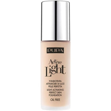 Pupa Active Light Perfect Skin Foundation Spf 10 Oil-Free Face Foundation 020 30ml