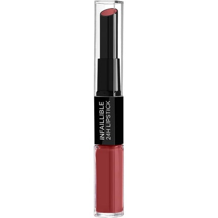 L'Oreal Paris Infallible Longwear 2 Step Lipstick 801 Always Toffee 1 Count