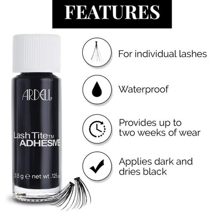 Ardell Lashtite Adhesive Dark 0.125 Oz