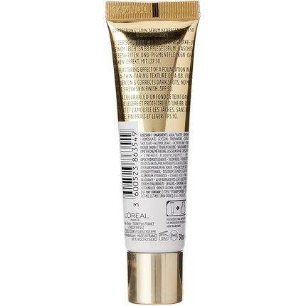 L'Oréal Paris Age Perfect BB Cream 02 Light Beige with Hydrating Serum Vitamin B3 SPF 50