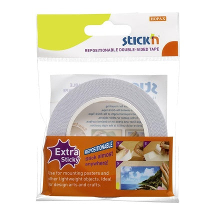 Double-Sided Adhesive Tape 25mm x 12m with Saw Tooth Edges